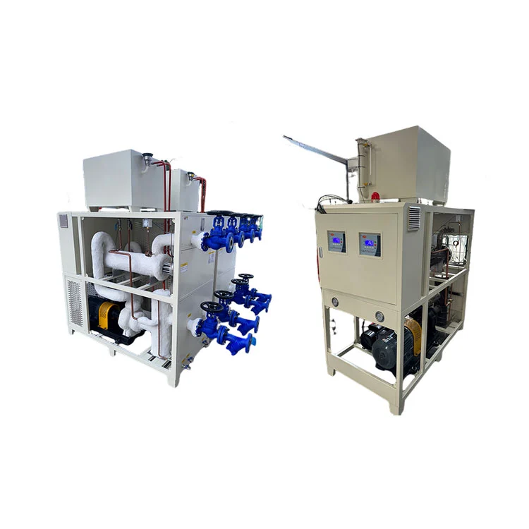 Machine fraîche industrielle de système de refroidissement à vis refroidi à l'eau